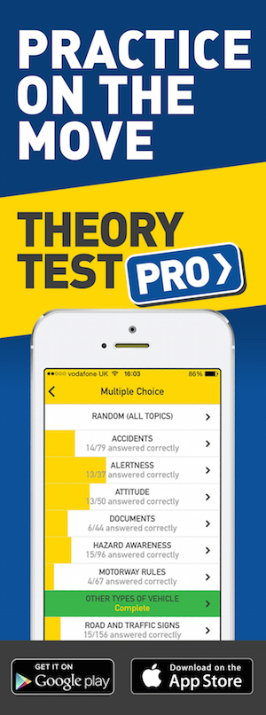 Theory Test Pro in partnership with Chris Deane ADI